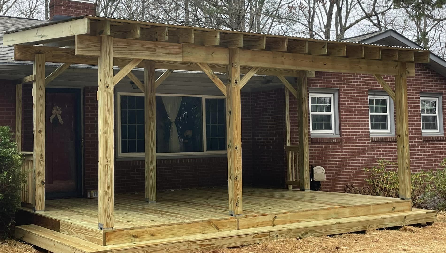 Accampo Bros Deck and Arboir Build